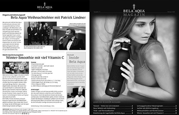 Bela Aqua Kundenmagazin - Ausgabe 02/2020 - PDF Download