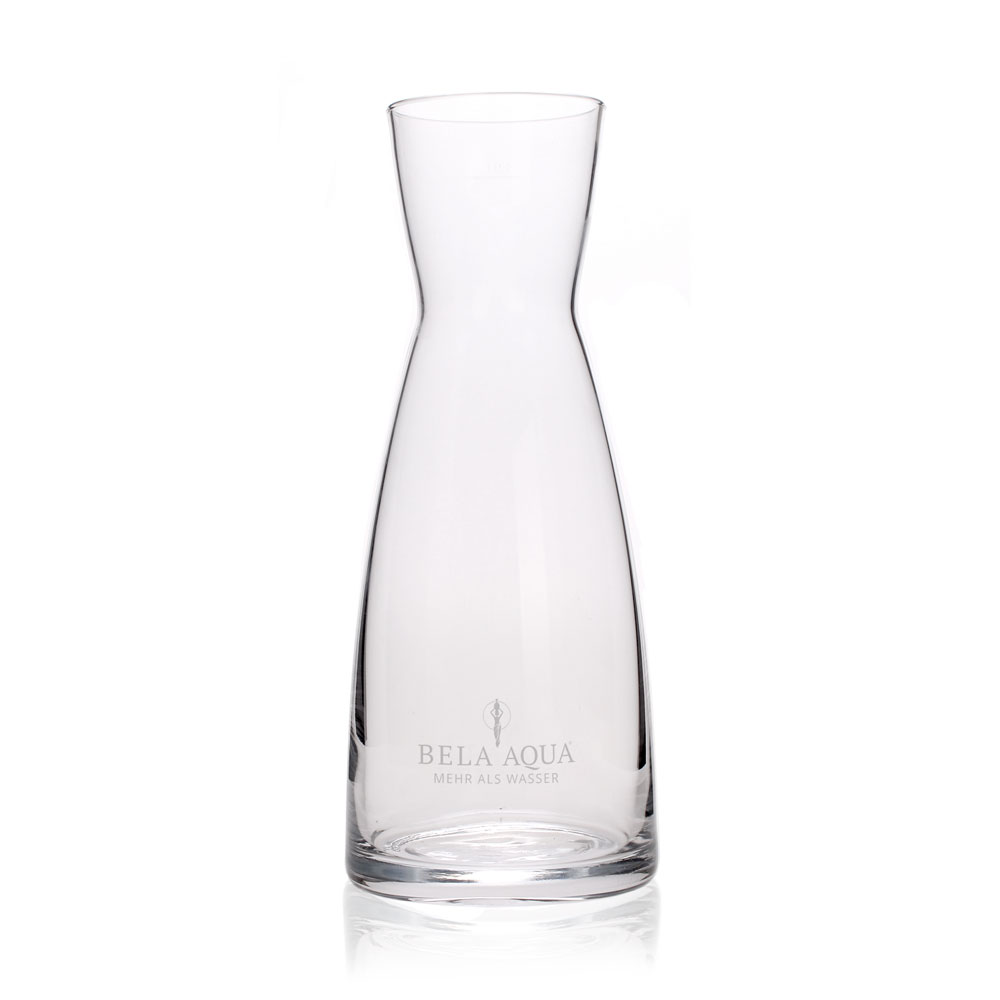 Kristallglas-Karaffe mit Gravur