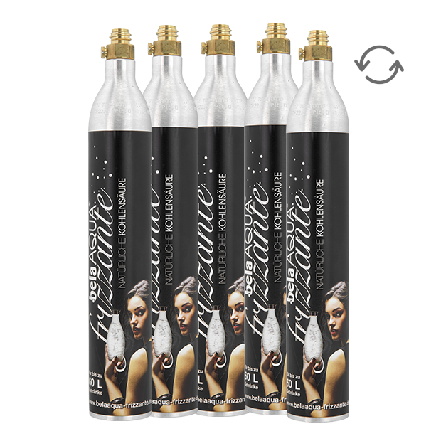 5 x CO2 Tausch-Zylinder