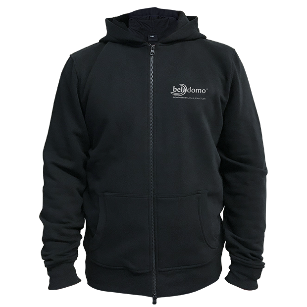 Bela Aqua Zip-Up Hoodie, Herren oder Damen 