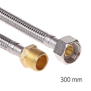 Flexibler Armaturen-Verbindungsschlauch IG/AG 3/8&quot; x 300mm