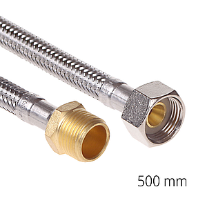 Flexibler Armaturen-Verbindungsschlauch IG/AG 3/8" x 500mm