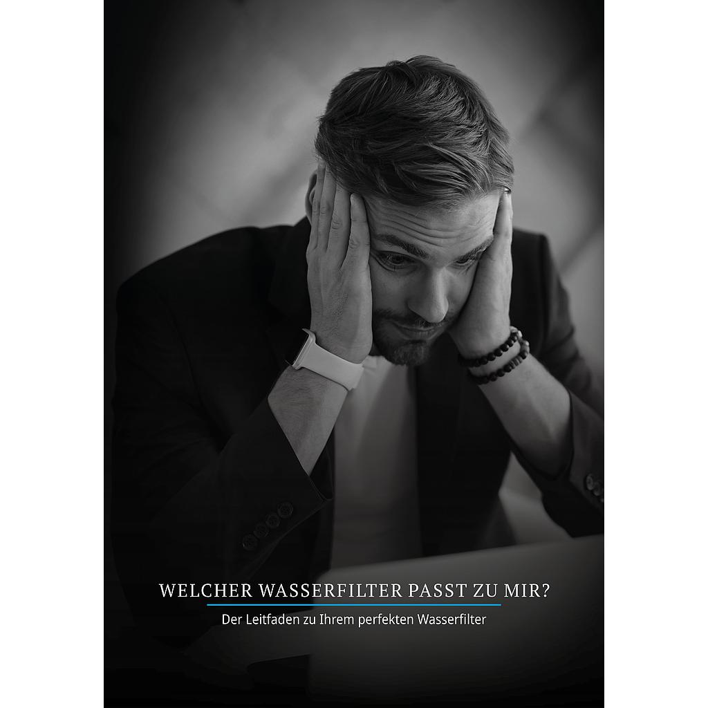 Broschüre &quot;Welcher Wasserfilter passt zu mir?&quot; - 25 Stk.