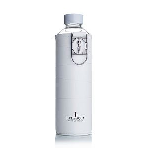 Trinkflasche &quot;Trendy white&quot;