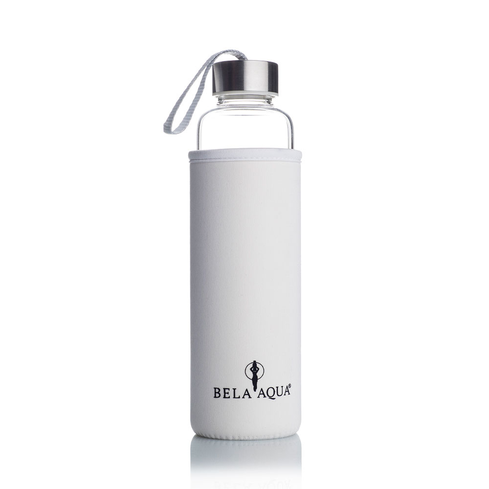 Trinkflasche "Modern white"