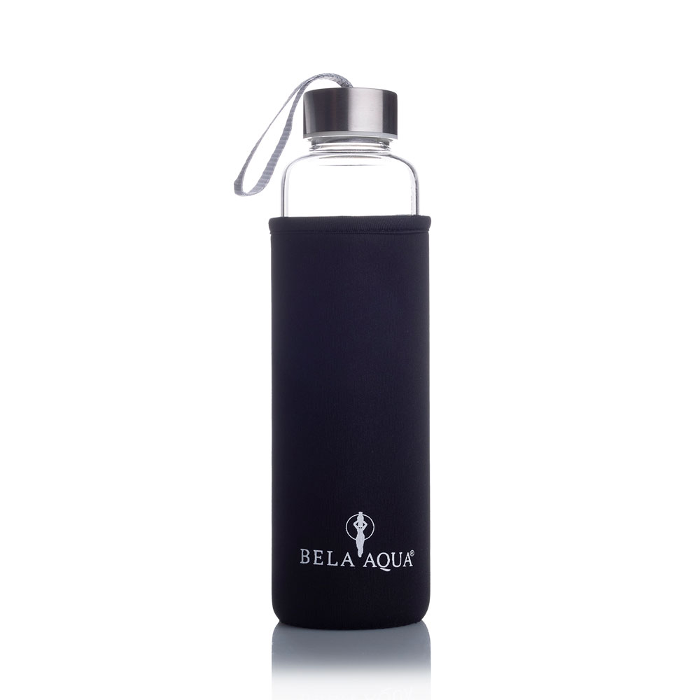 Trinkflasche "Modern black"